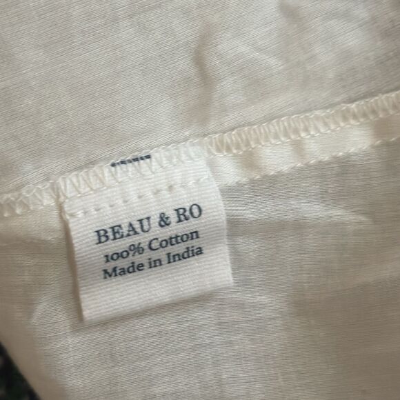 Beau & Ro Floral Indian Blockprint Maxi Dress S - Picture 6 of 7